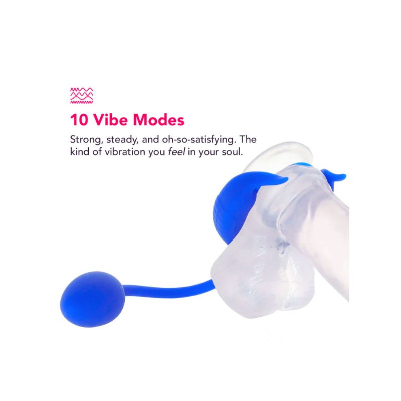 Hercules anillo vibrador con plug anal - Image 4
